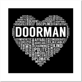 Doorman Heart Posters and Art